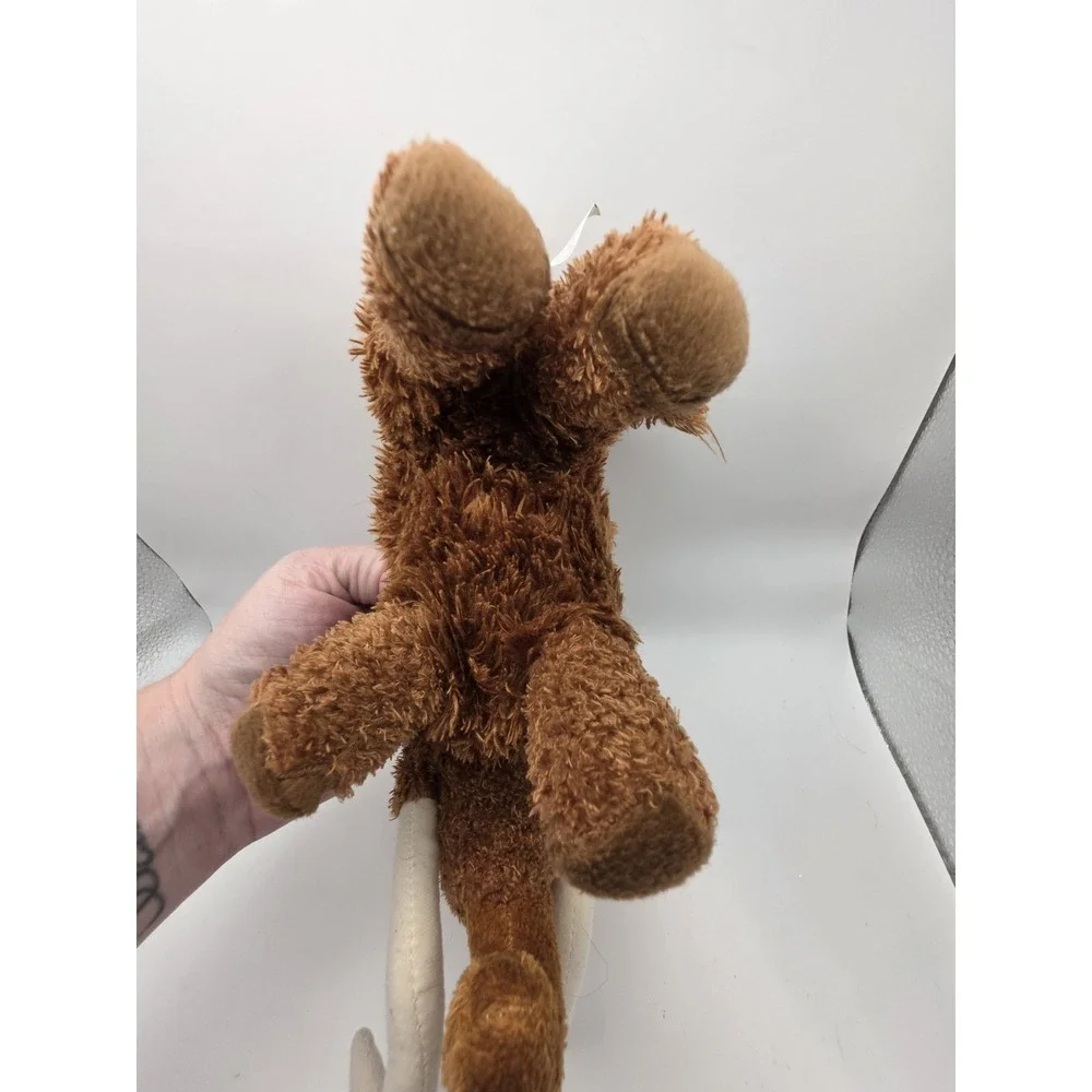 Douglas Plush Brown Furry Woolly Mammoth The Cuddle Toy Prehistoric CLEAN